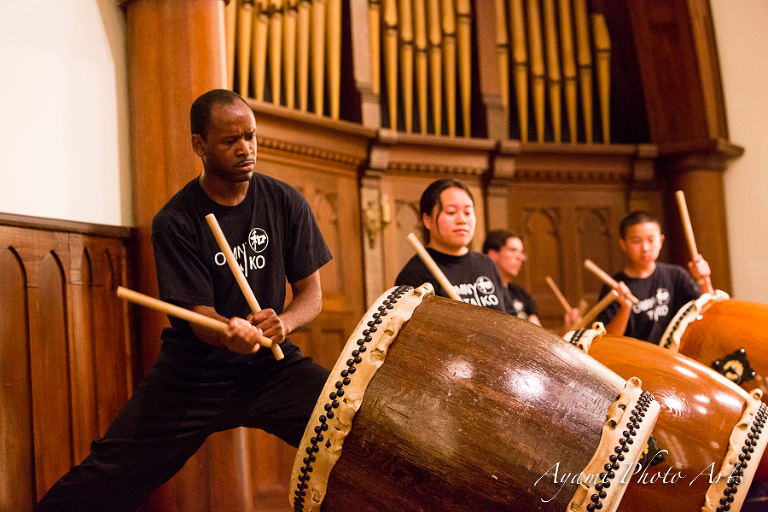 Taiko Drum Performance by OMNY Taiko Windham, NY Event Photographer