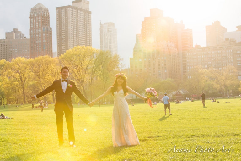 Central Park Wedding Photo / セントラルパーク　ウェディングフォト