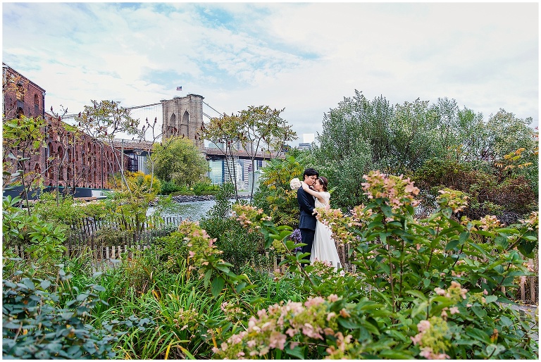 ウエディング記念撮影、ブルックリンブリッジ