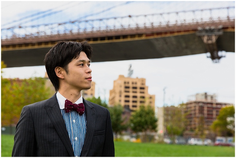 ウエディング記念撮影、ブルックリンブリッジ